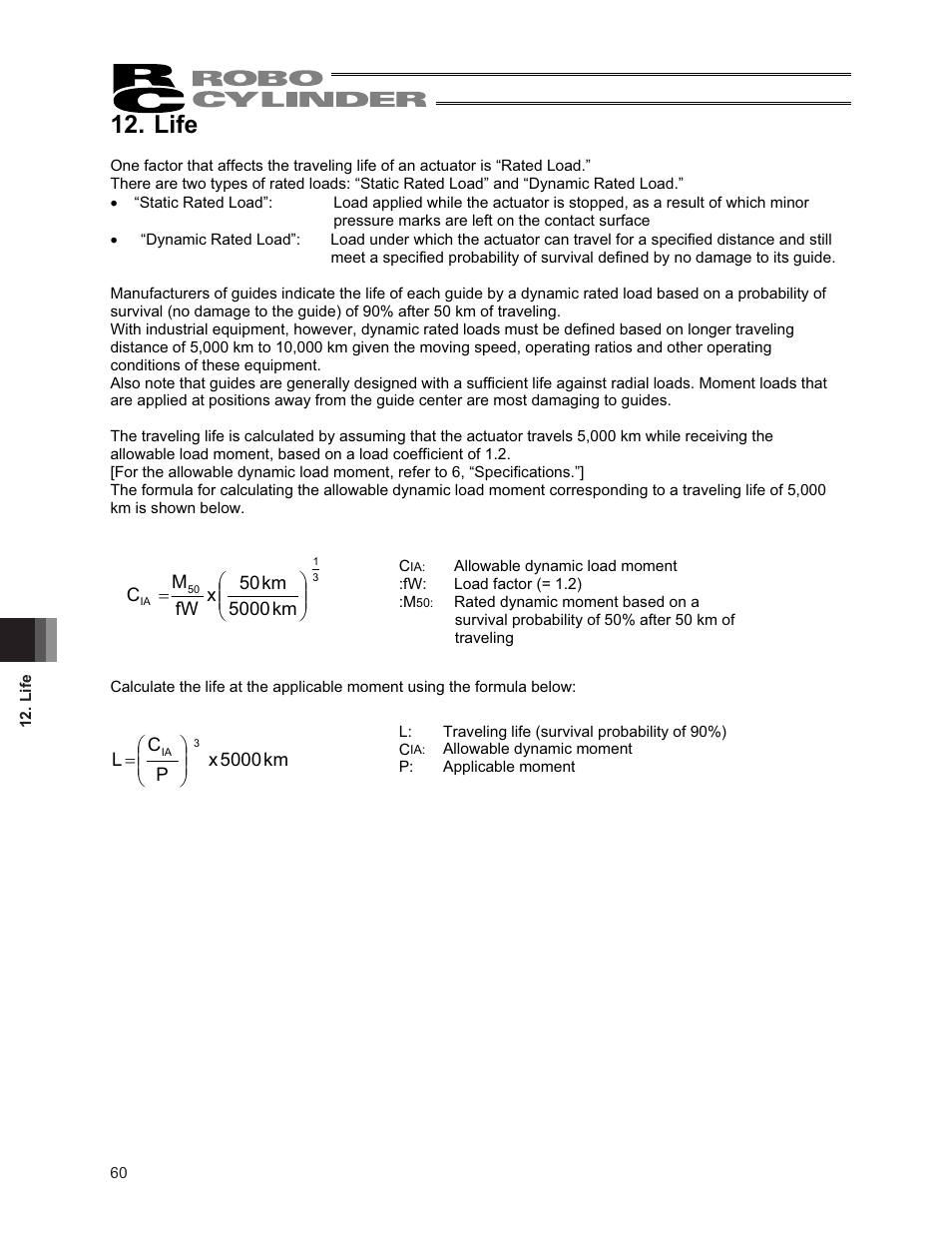 Life | IAI America RCA2-SA6R User Manual | Page 68 / 92