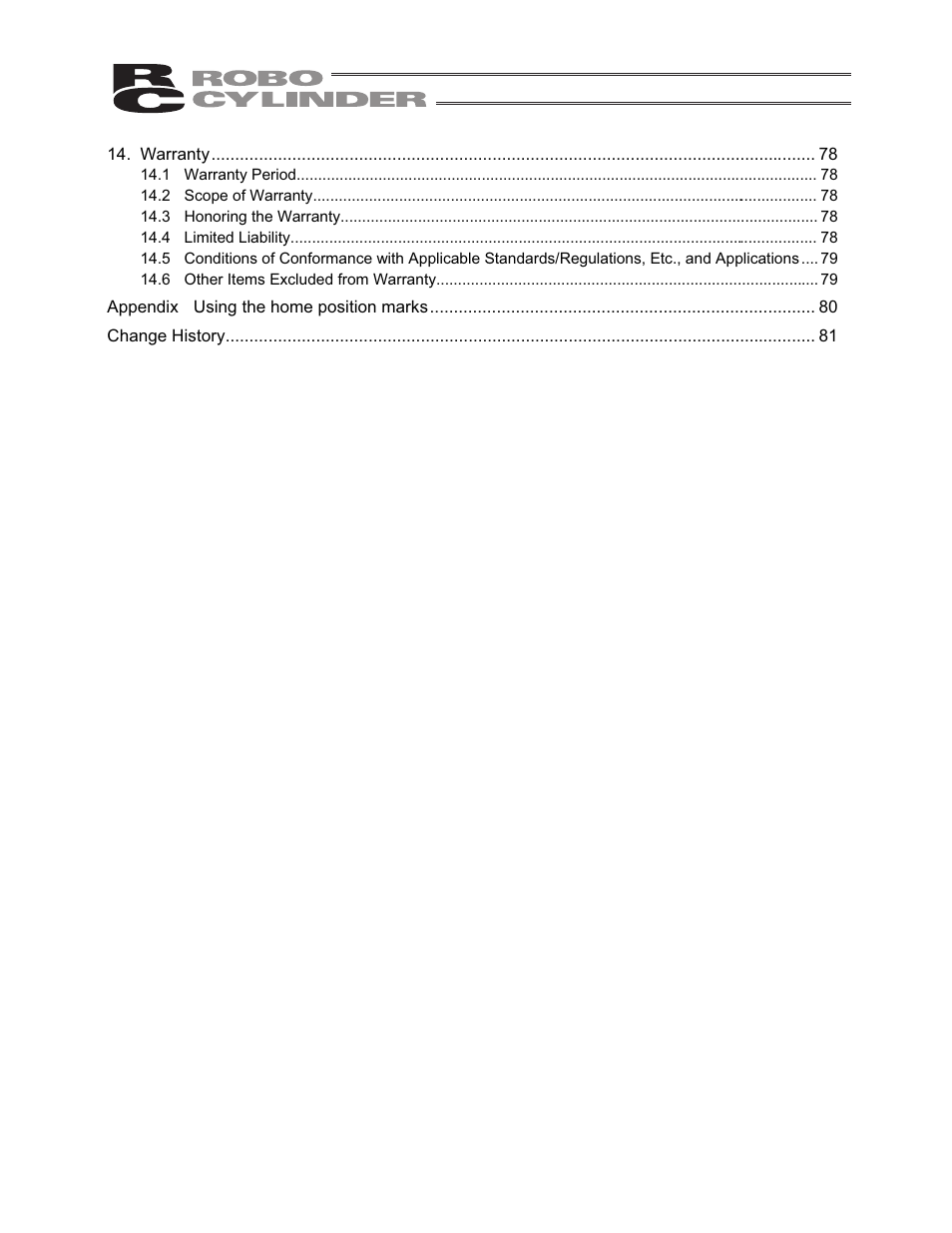 IAI America RCA2-SA6R User Manual | Page 7 / 92