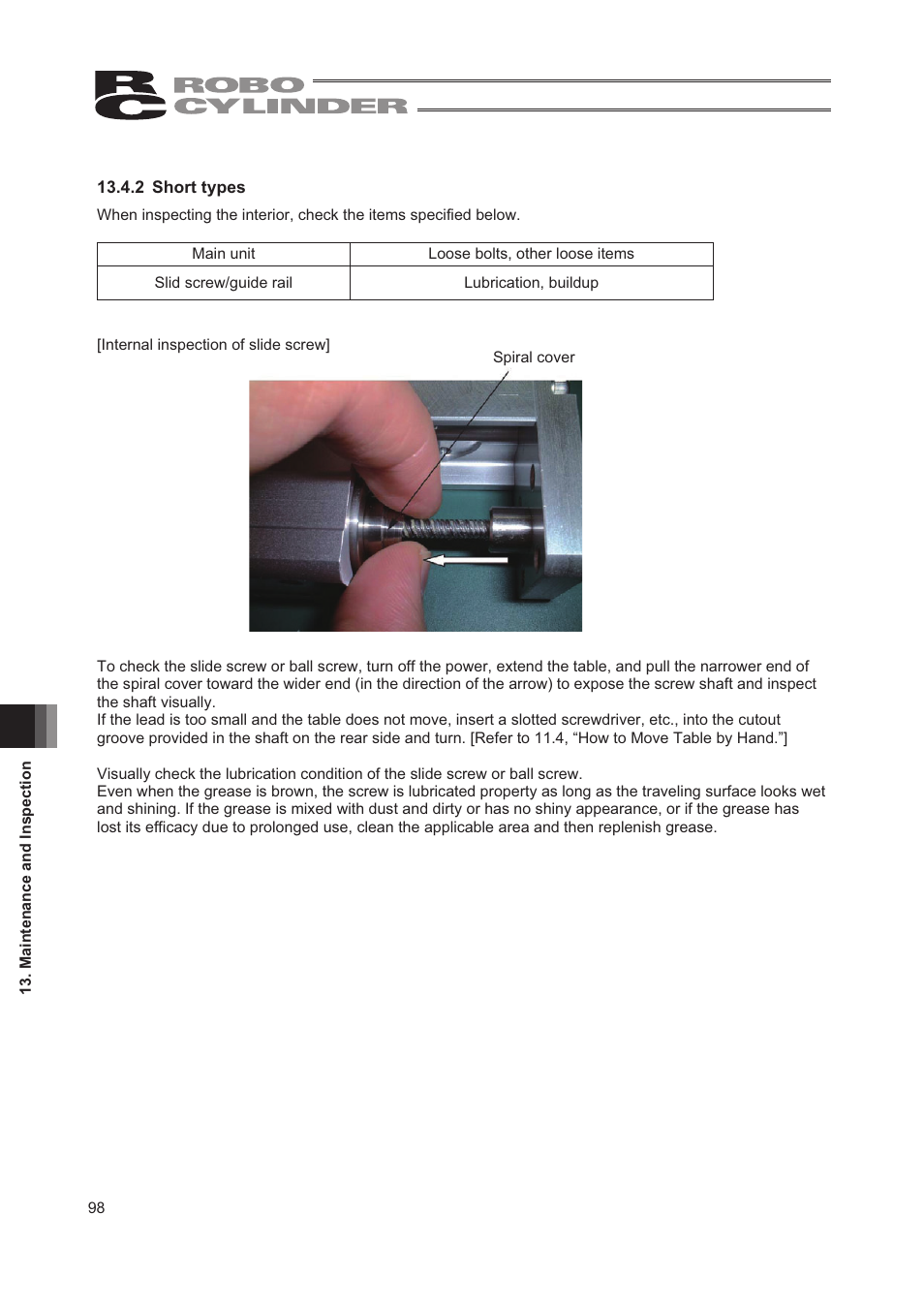 IAI America RCA2-TW4N User Manual | Page 106 / 134