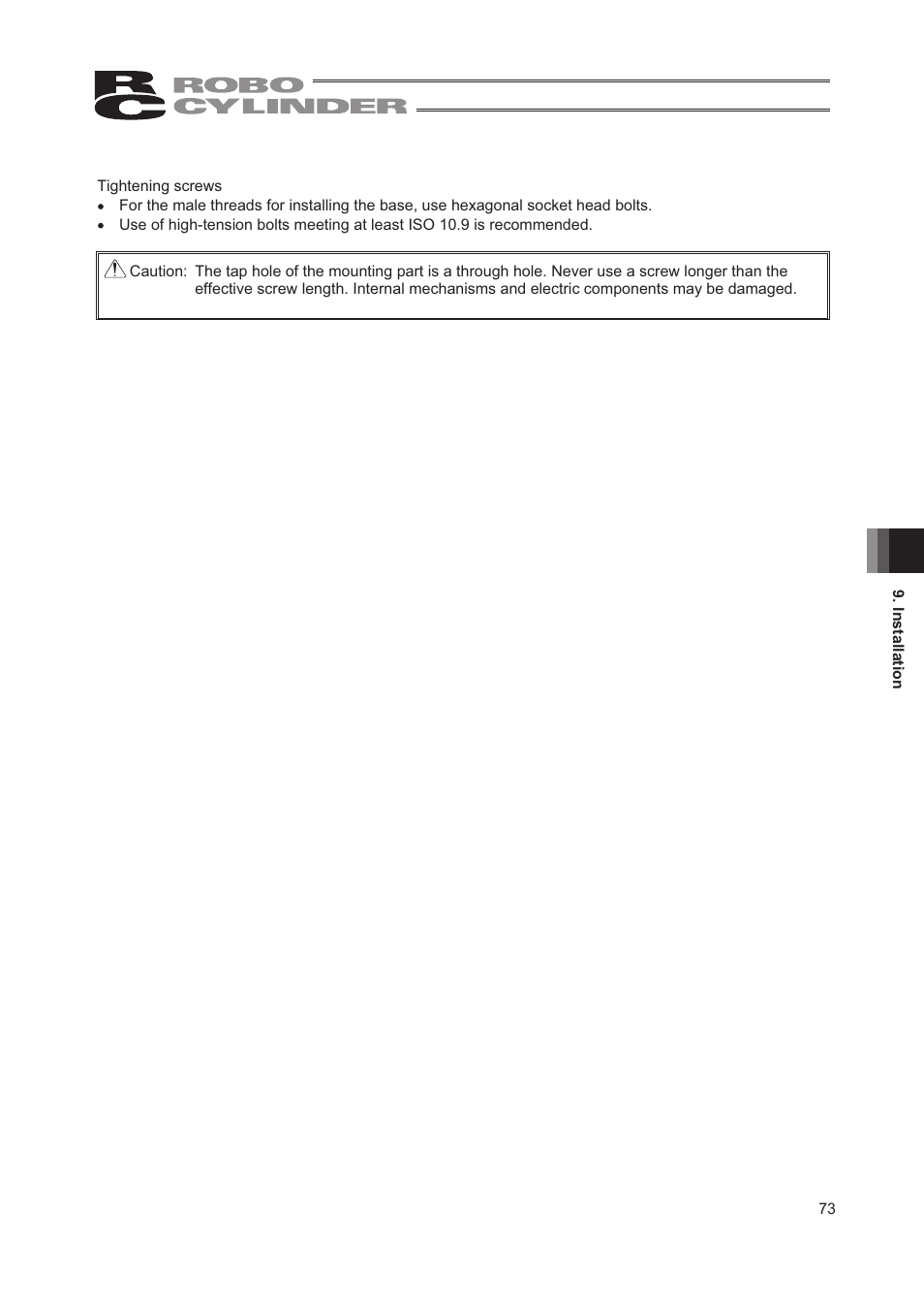 IAI America RCA2-TW4N User Manual | Page 81 / 134