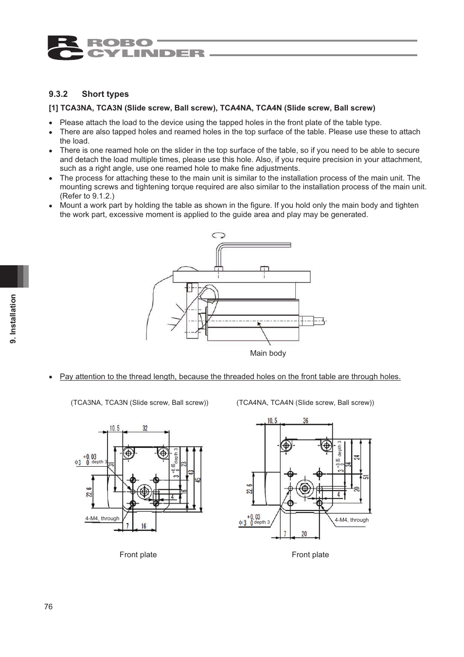 IAI America RCA2-TW4N User Manual | Page 84 / 134