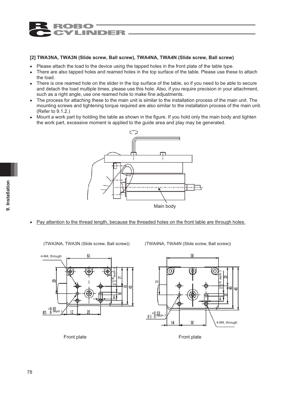 IAI America RCA2-TW4N User Manual | Page 86 / 134