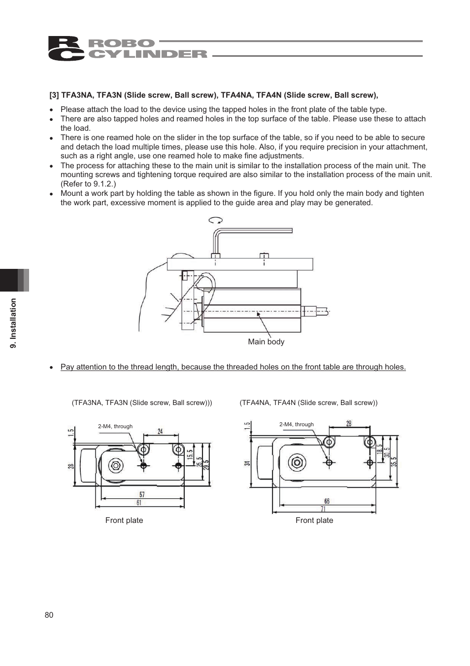 IAI America RCA2-TW4N User Manual | Page 88 / 134