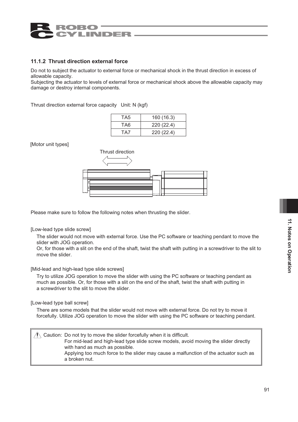 IAI America RCA2-TW4N User Manual | Page 99 / 134