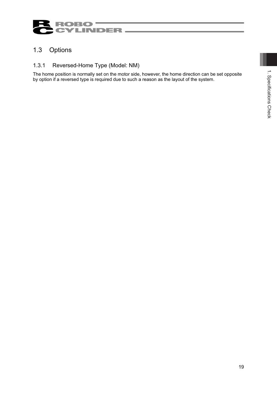 3 options | IAI America RCP2-BA7U User Manual | Page 25 / 72