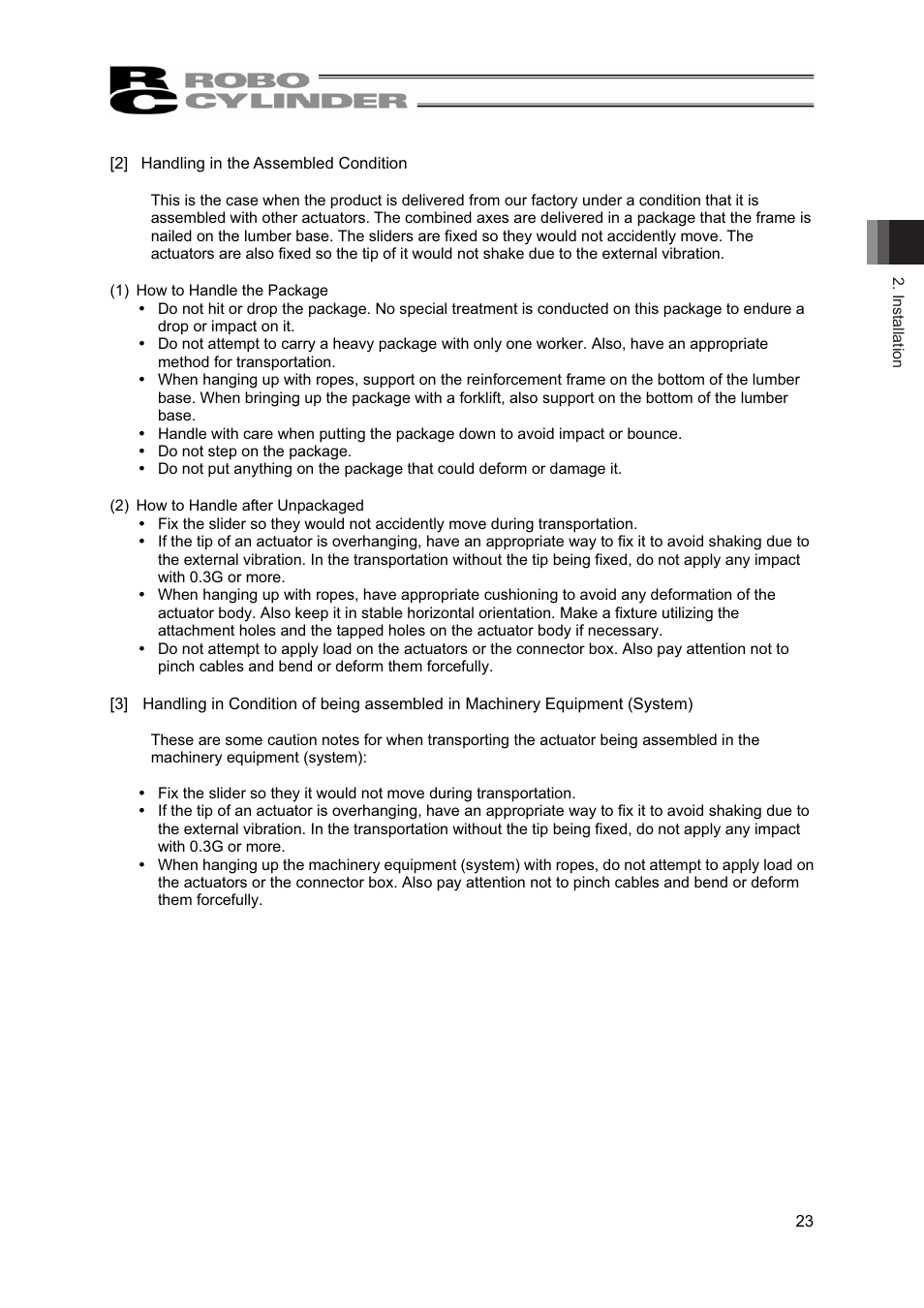 IAI America RCP2-BA7U User Manual | Page 29 / 72