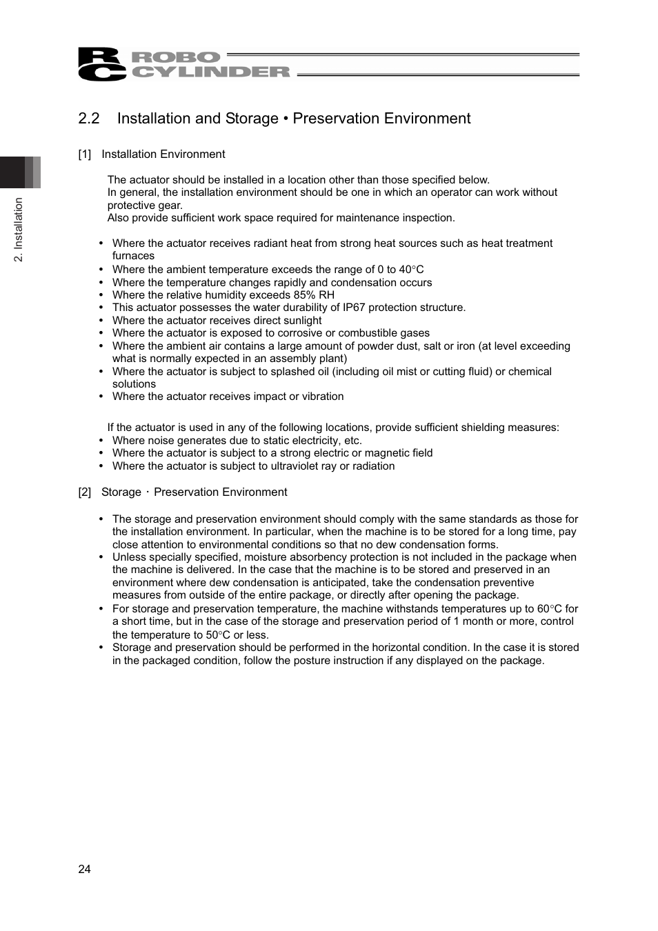 IAI America RCP2-BA7U User Manual | Page 30 / 72