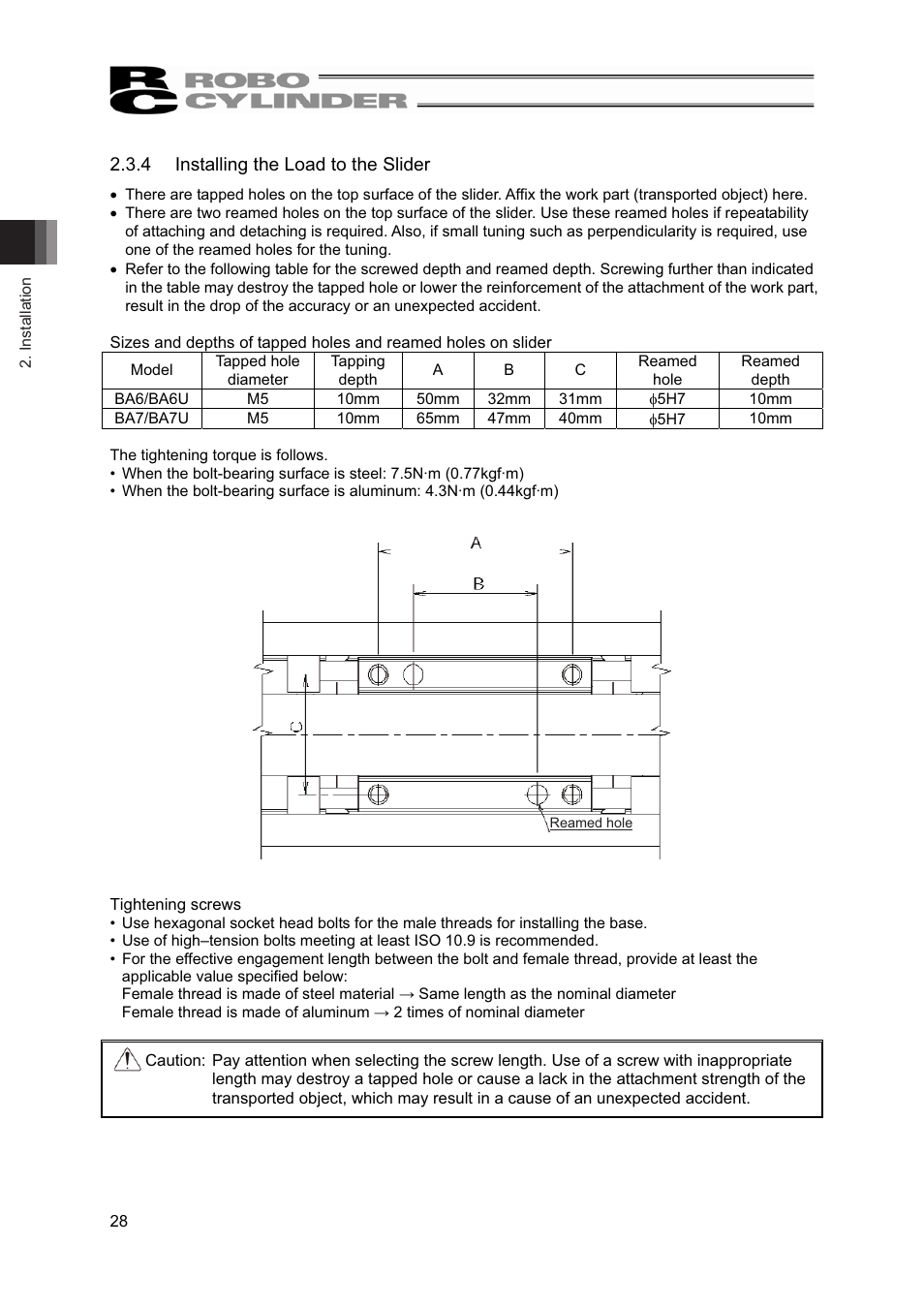IAI America RCP2-BA7U User Manual | Page 34 / 72
