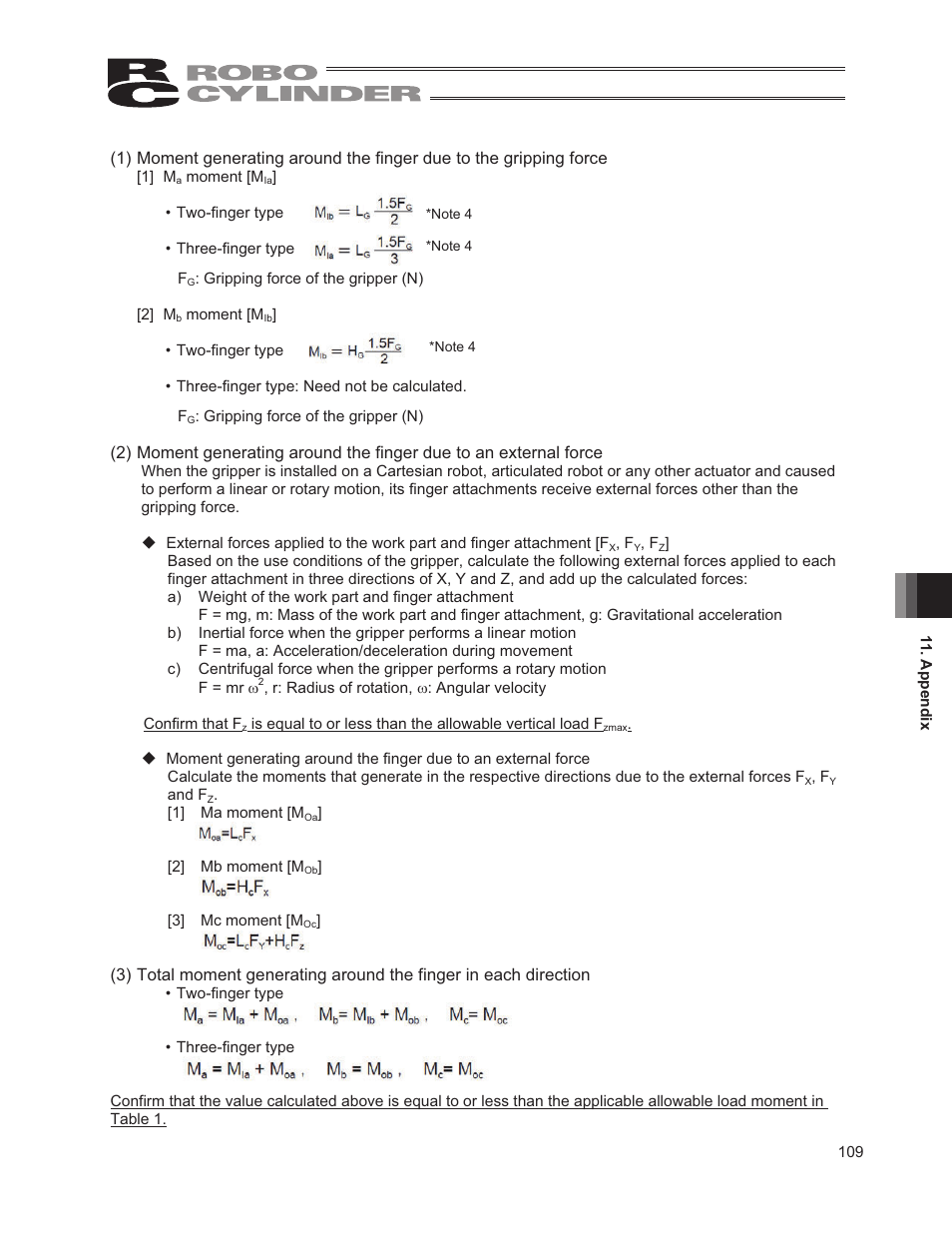 IAI America RCP2W-GRLS User Manual | Page 119 / 130