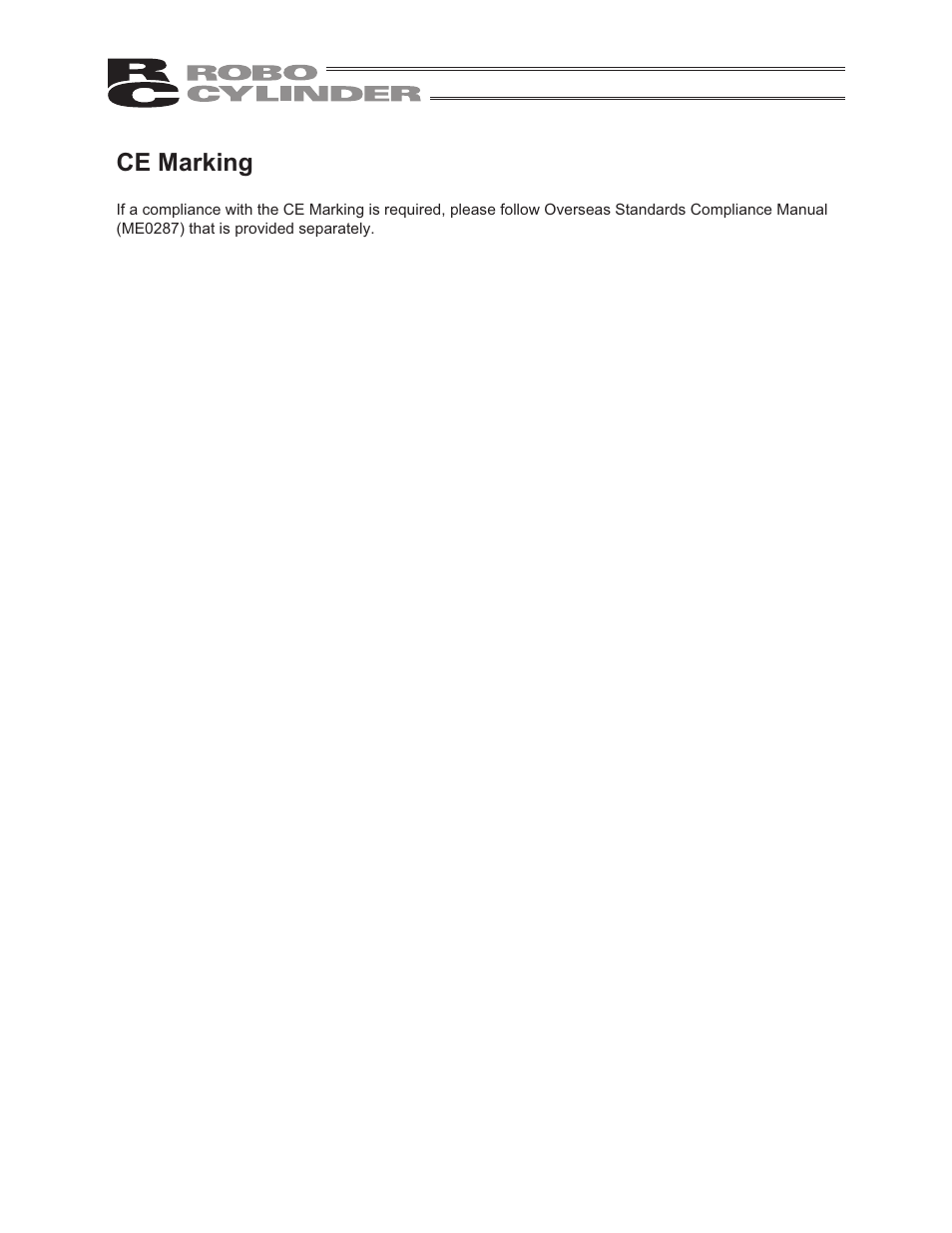 Ce marking | IAI America RCP2W-GRLS User Manual | Page 5 / 130