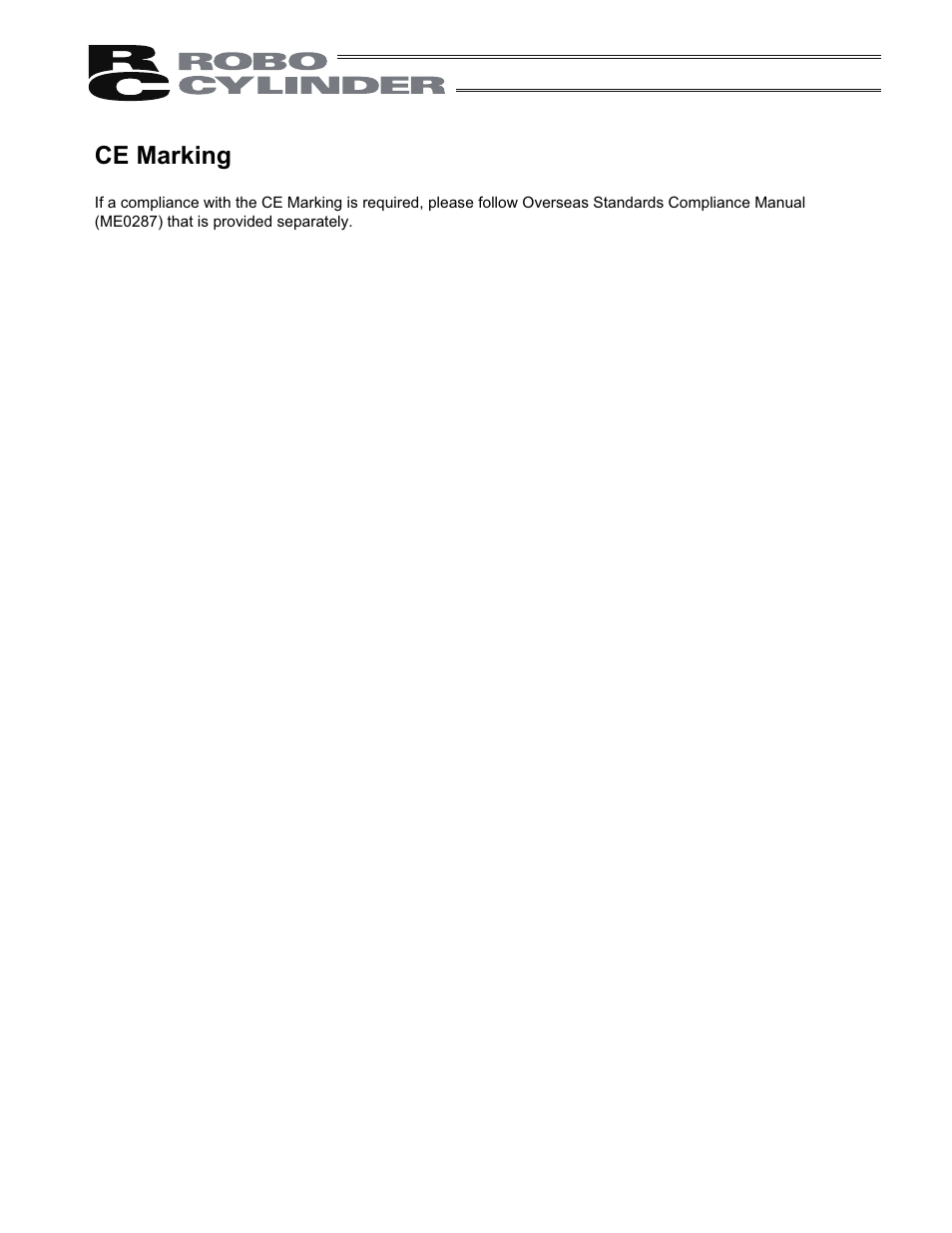 Ce marking | IAI America RCP2CR-SS8C User Manual | Page 5 / 126