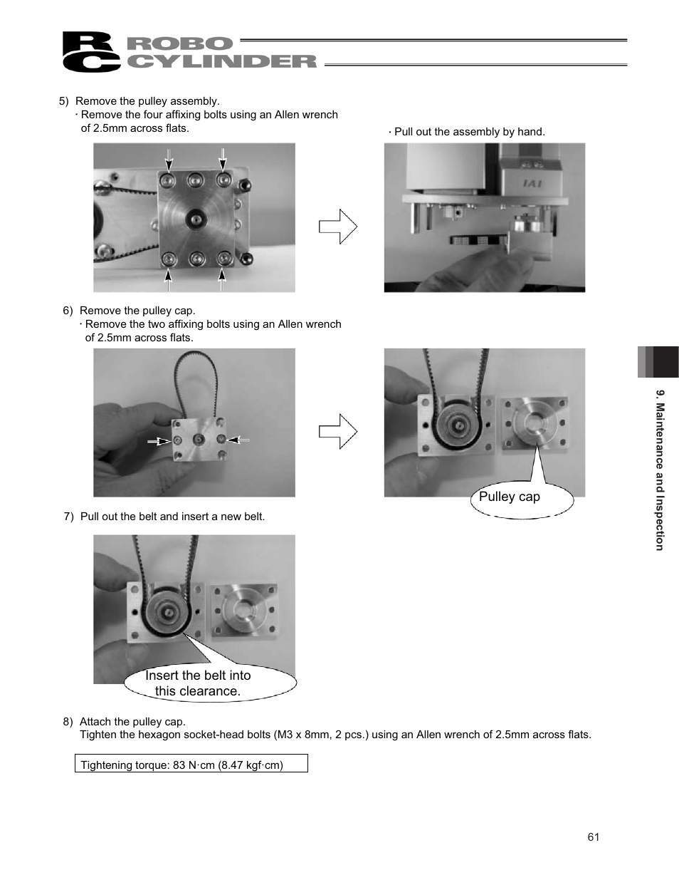 IAI America RCP2CR-SS8C User Manual | Page 69 / 126