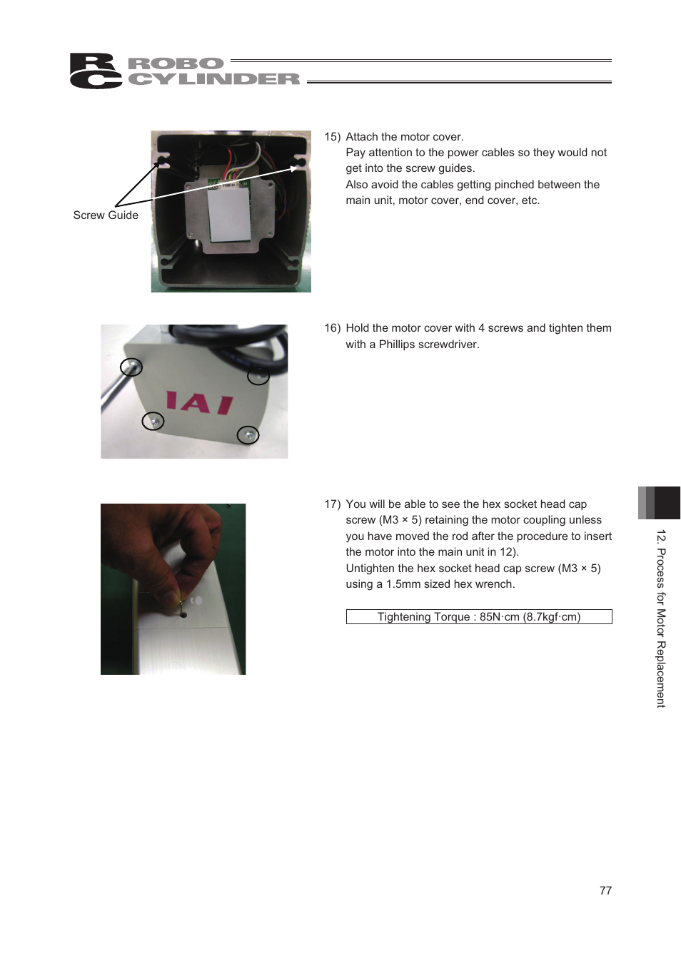 IAI America RCP2W-RA10C User Manual | Page 83 / 120