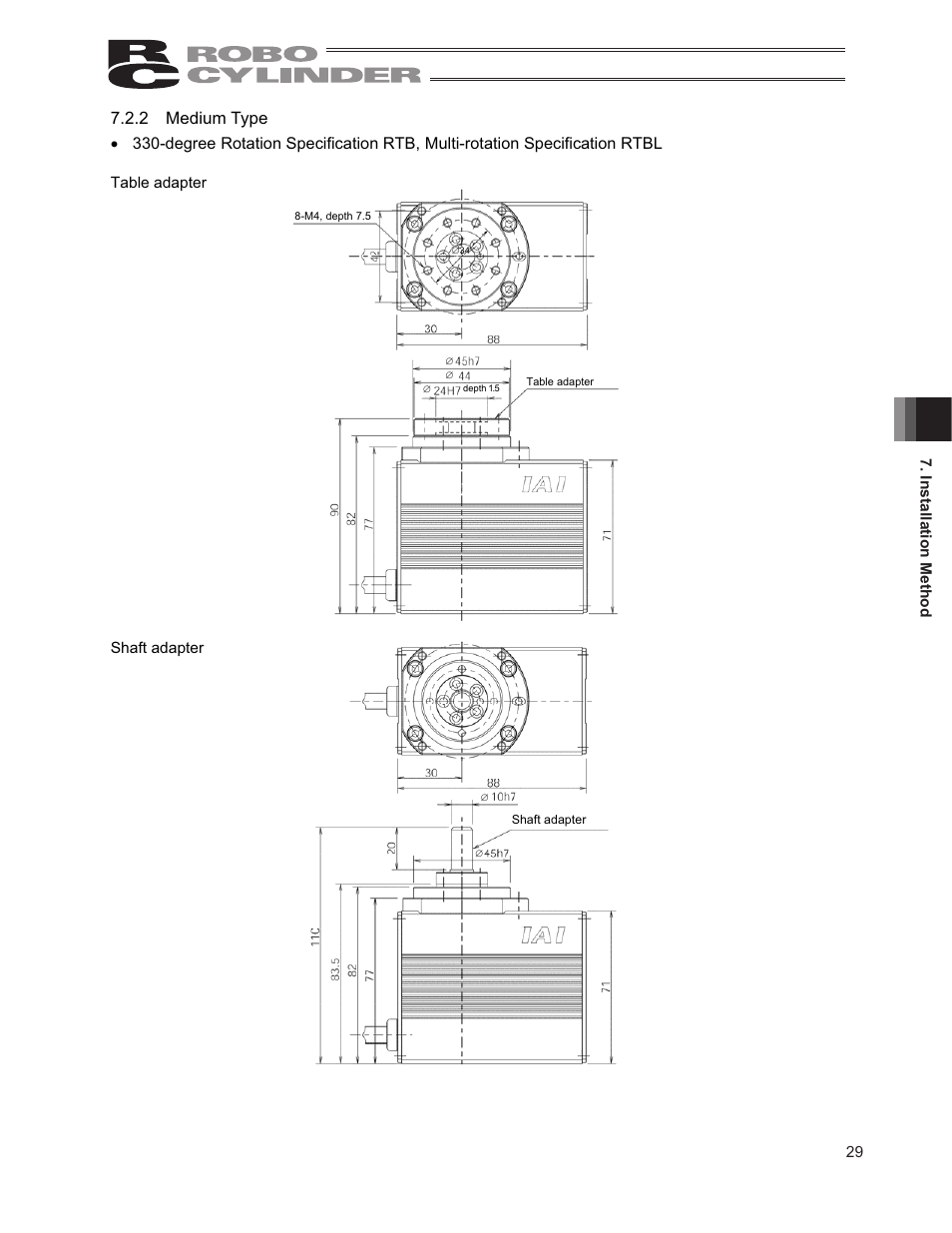 2 medium type | IAI America RCP2-RTCBL User Manual | Page 37 / 80