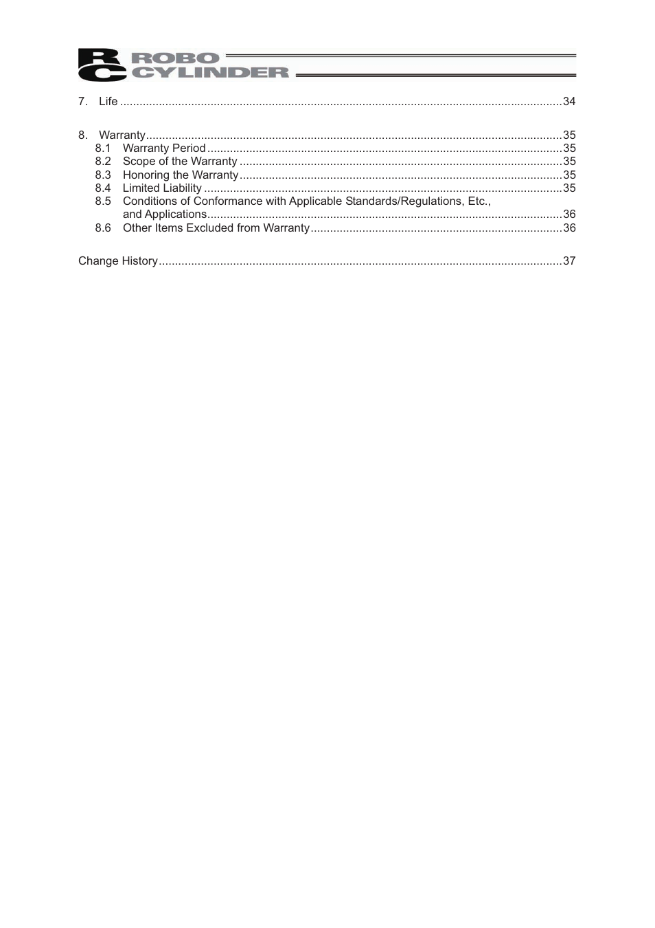 IAI America RCP2W-SA16C User Manual | Page 6 / 46