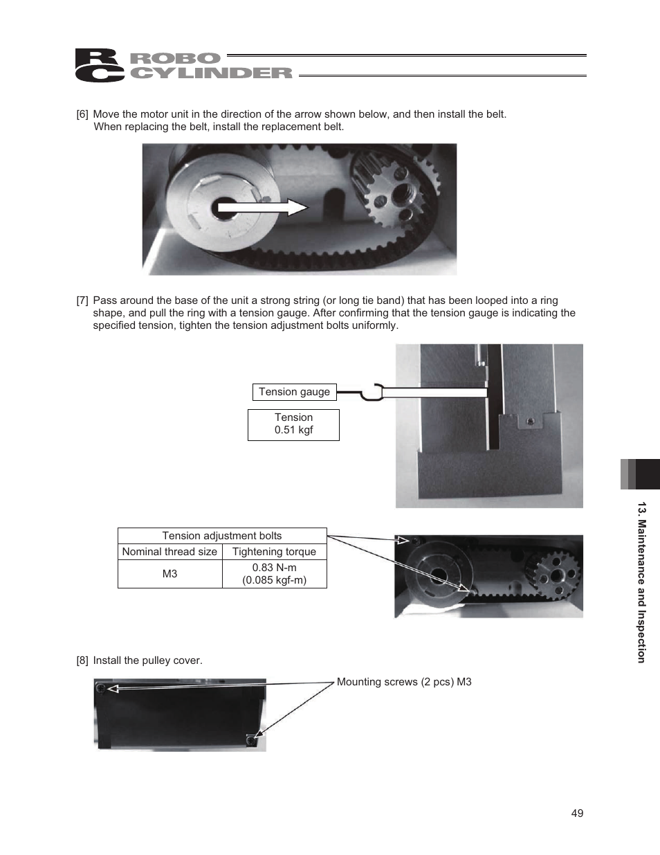 IAI America RCP3-RA2BR User Manual | Page 55 / 60