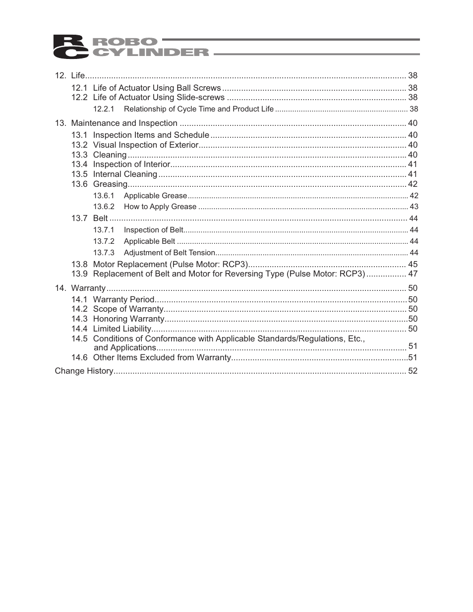 IAI America RCP3-RA2BR User Manual | Page 6 / 60