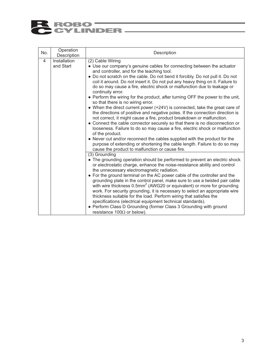 IAI America RCP3-RA2BR User Manual | Page 9 / 60