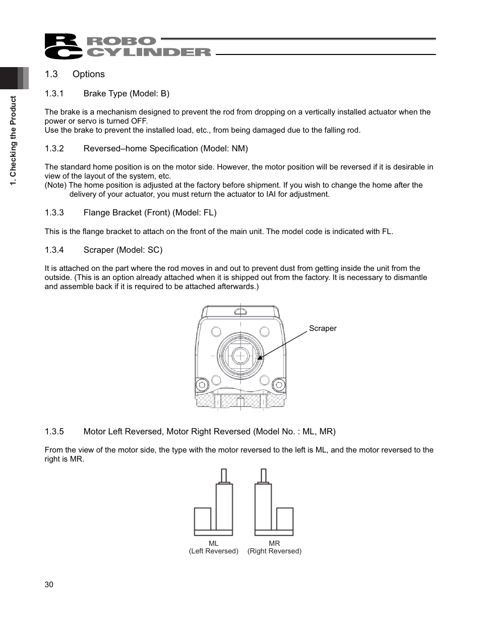 3 options | IAI America RCP4-RA6R User Manual | Page 36 / 82