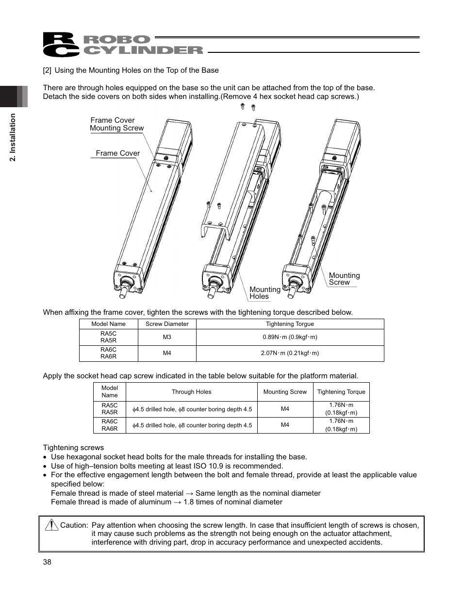 IAI America RCP4-RA6R User Manual | Page 44 / 82