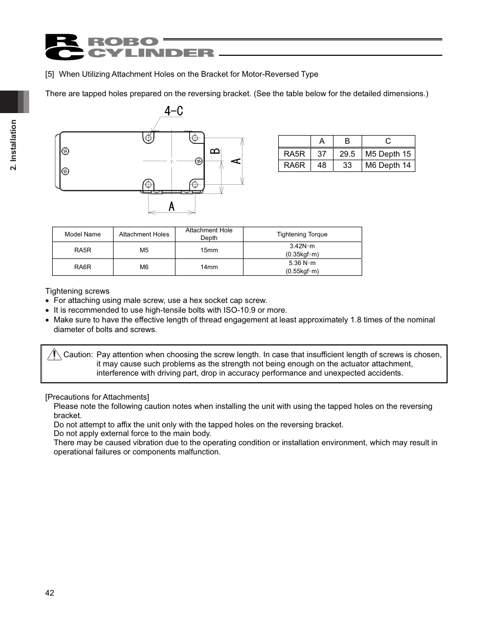 IAI America RCP4-RA6R User Manual | Page 48 / 82