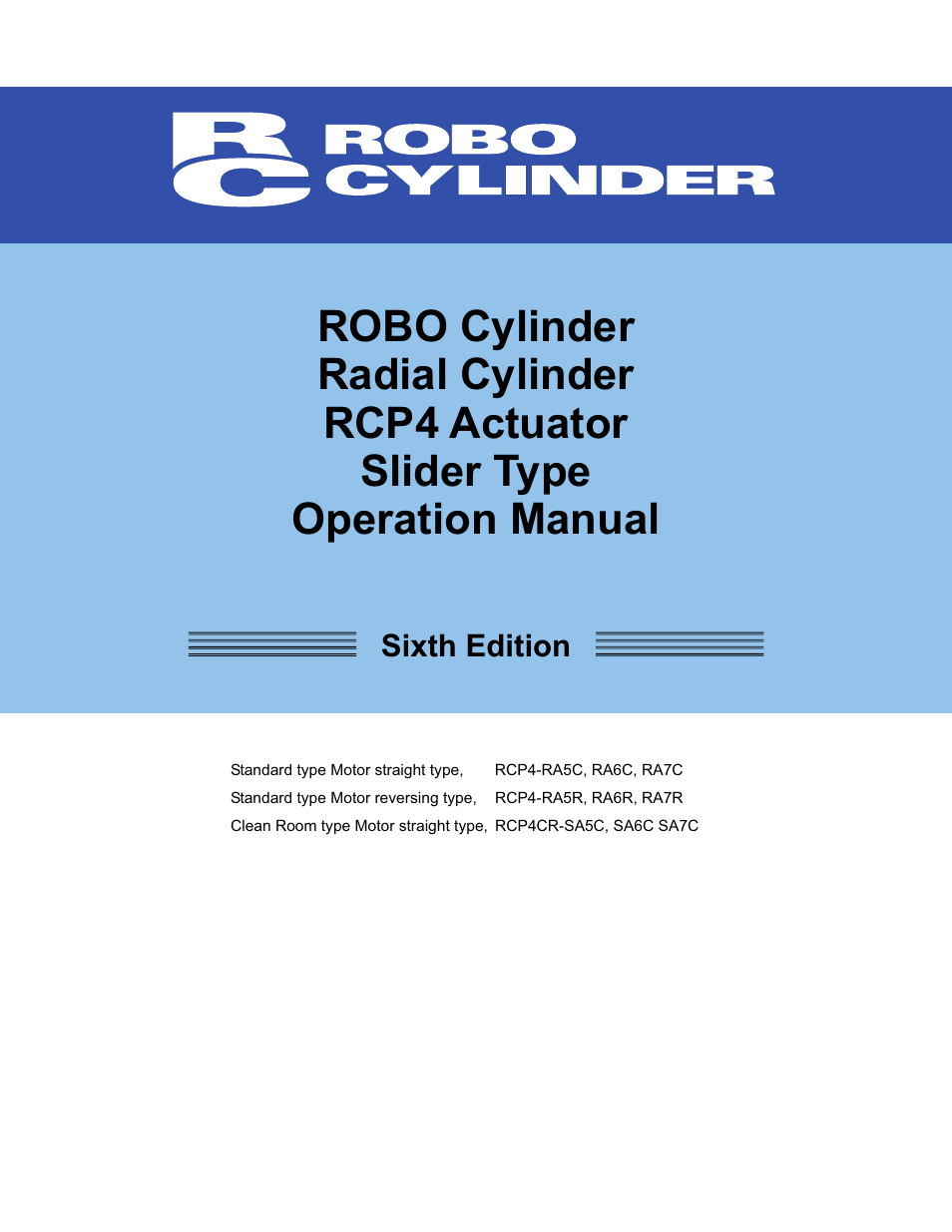 IAI America RCP4CR-SA7C User Manual | 94 pages