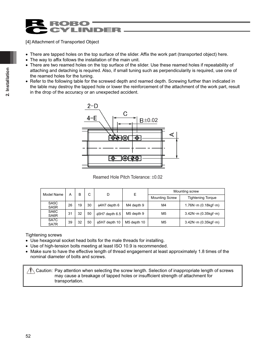 IAI America RCP4CR-SA7C User Manual | Page 58 / 94