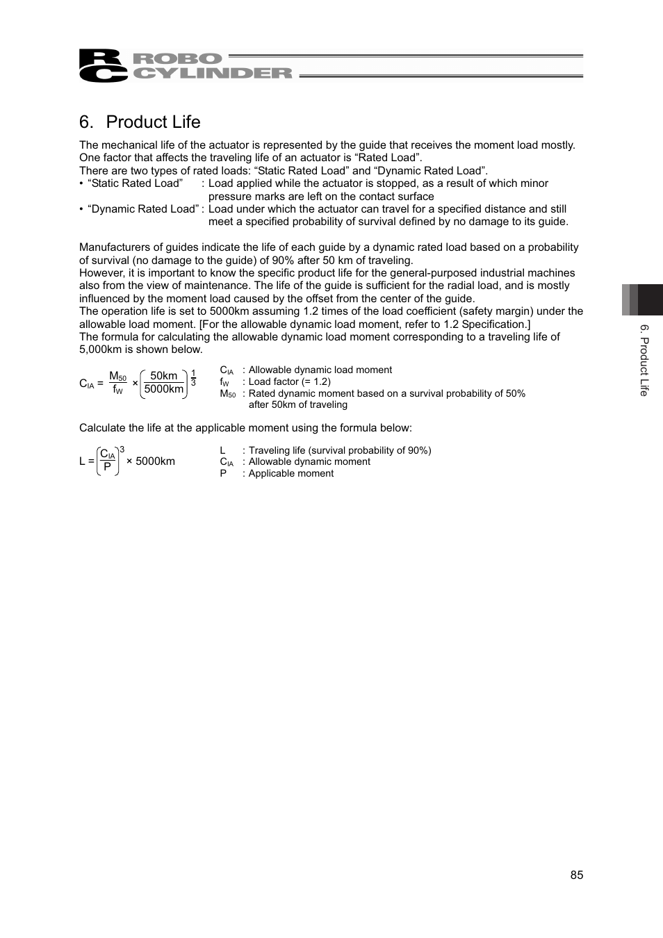 Product life | IAI America RCP4W User Manual | Page 91 / 96