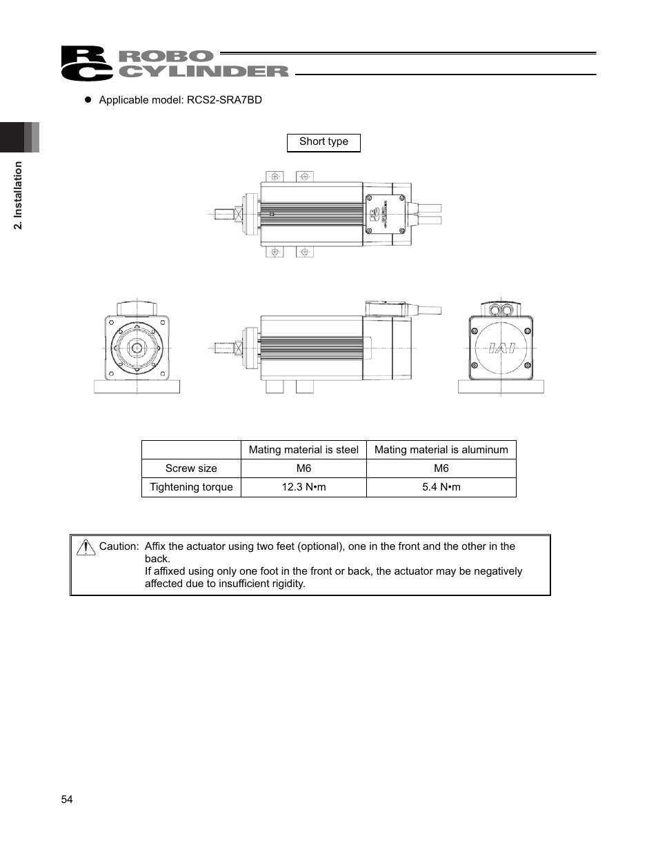 IAI America RCS2W User Manual | Page 62 / 142