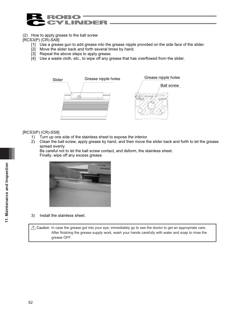 IAI America RCS3PCR-SS8C User Manual | Page 100 / 258
