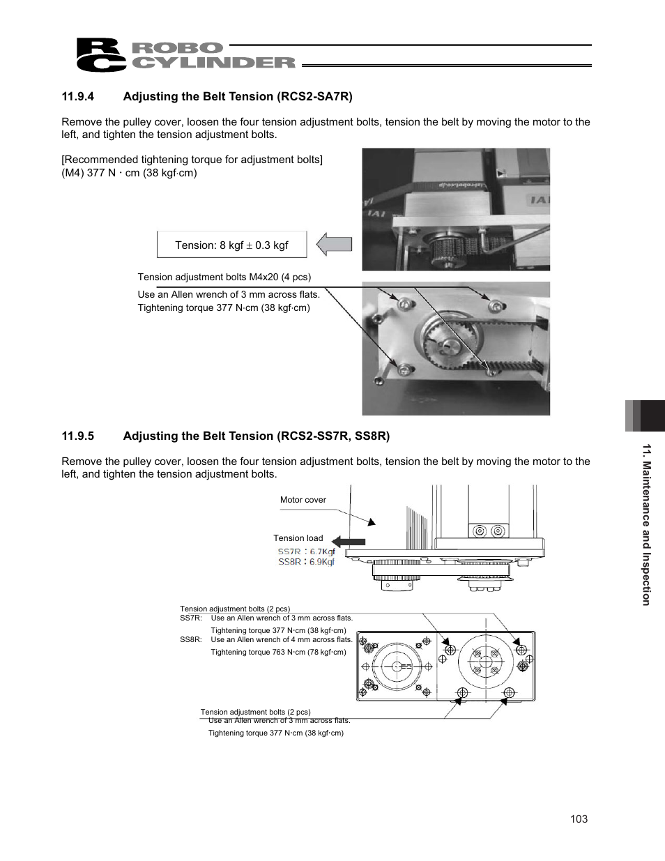IAI America RCS3PCR-SS8C User Manual | Page 111 / 258