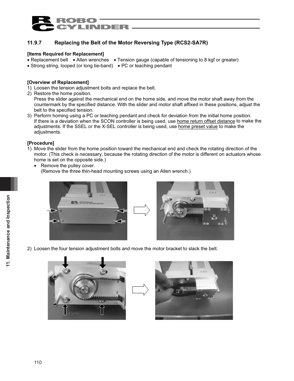 IAI America RCS3PCR-SS8C User Manual | Page 118 / 258