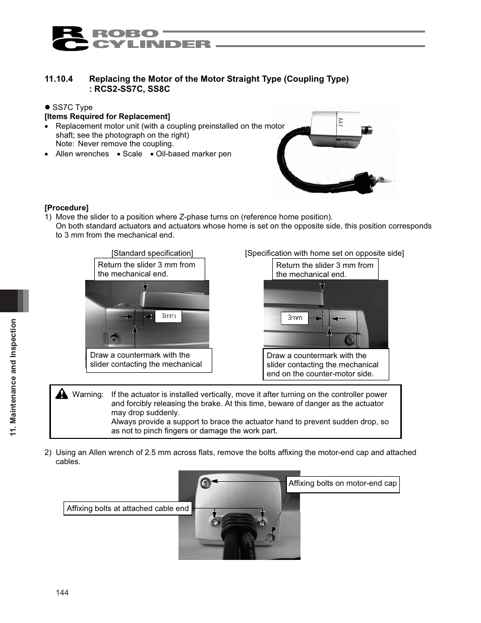 IAI America RCS3PCR-SS8C User Manual | Page 152 / 258