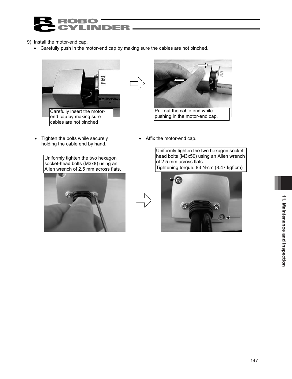 IAI America RCS3PCR-SS8C User Manual | Page 155 / 258