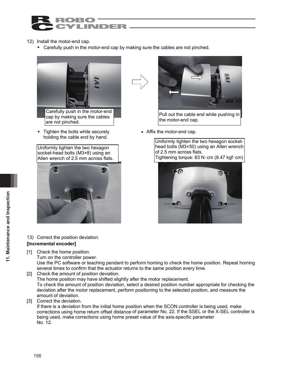 IAI America RCS3PCR-SS8C User Manual | Page 164 / 258
