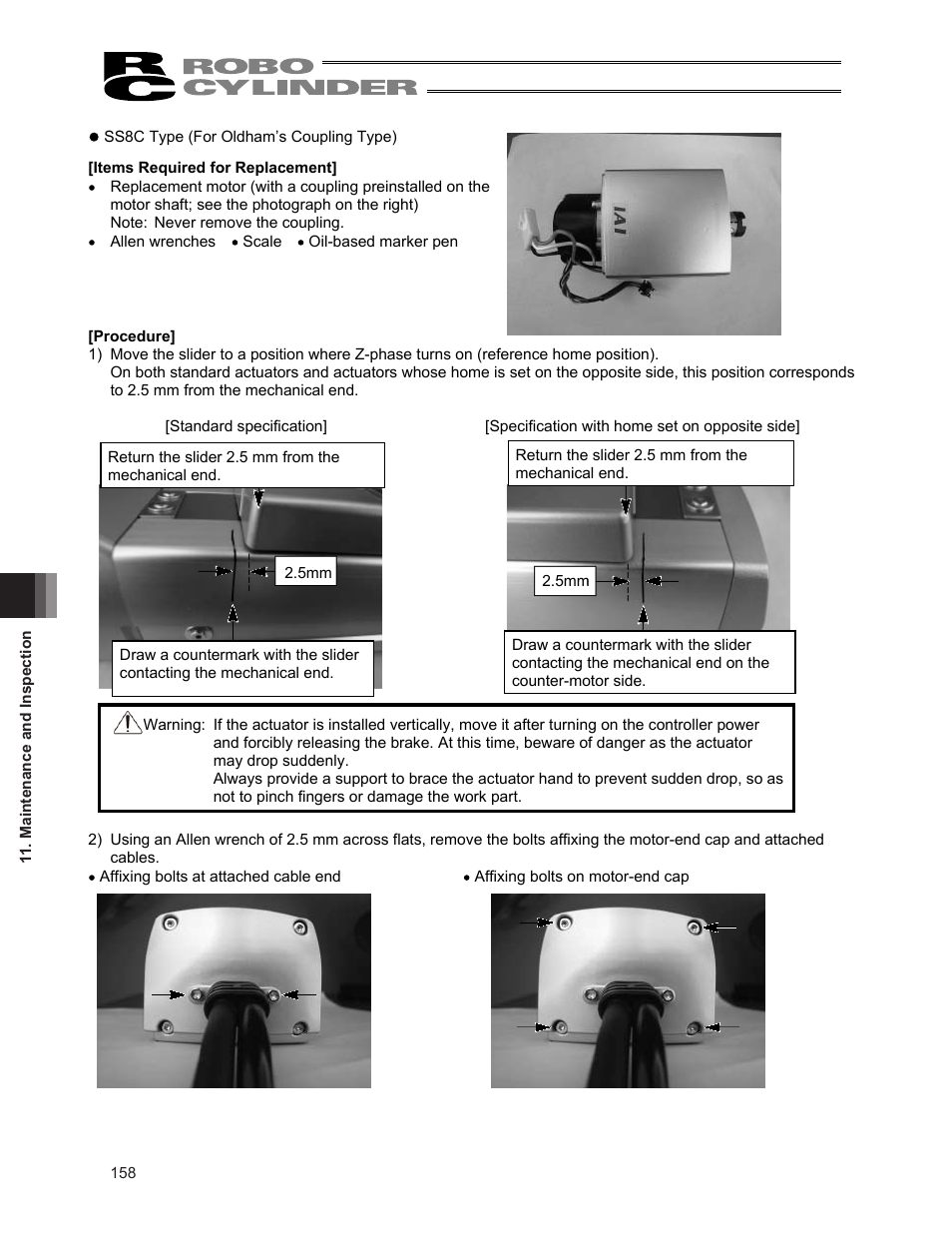 IAI America RCS3PCR-SS8C User Manual | Page 166 / 258