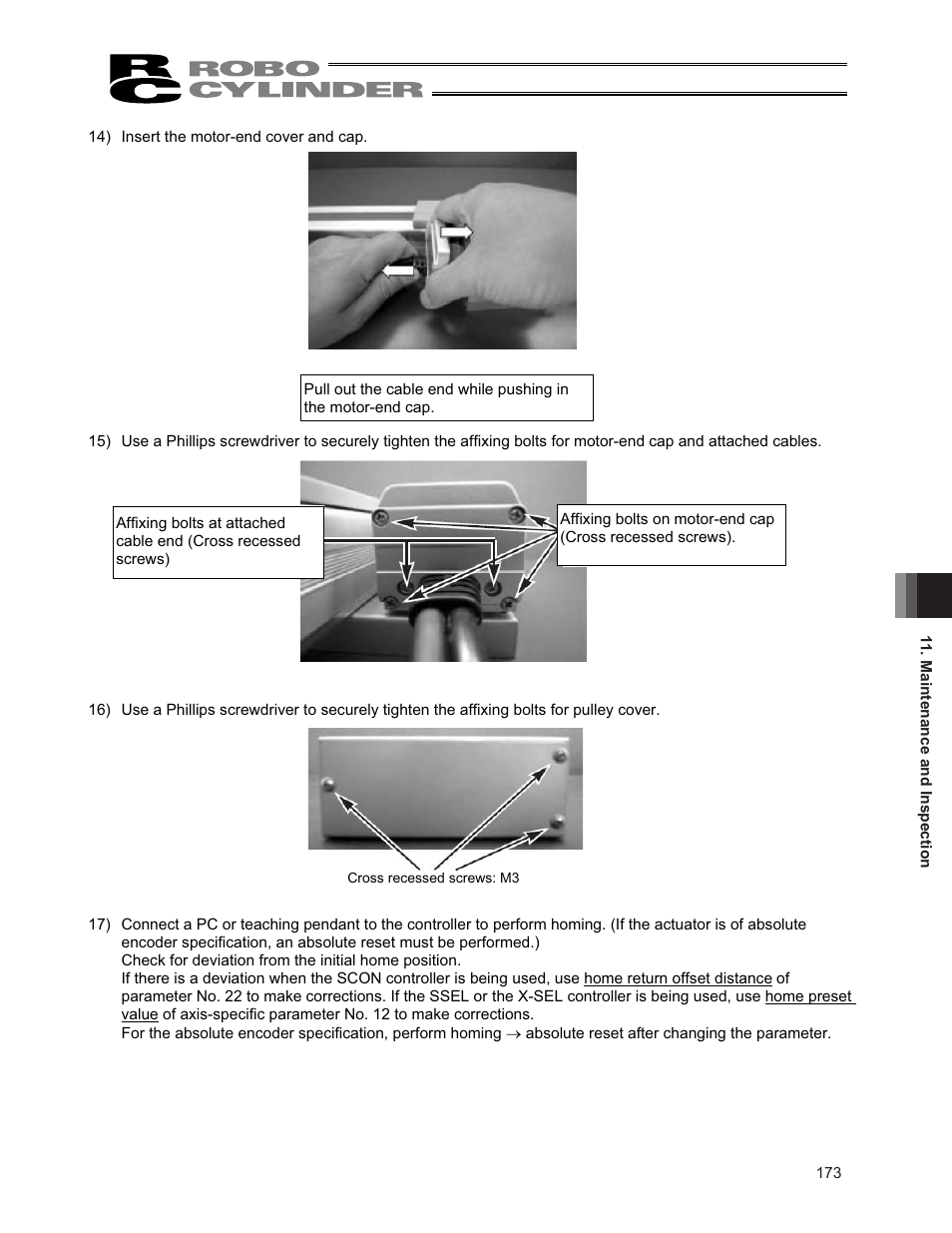 IAI America RCS3PCR-SS8C User Manual | Page 181 / 258