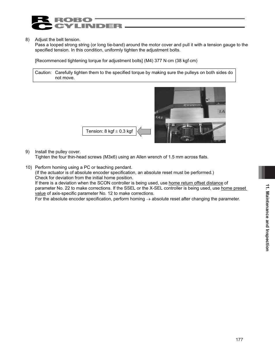 IAI America RCS3PCR-SS8C User Manual | Page 185 / 258