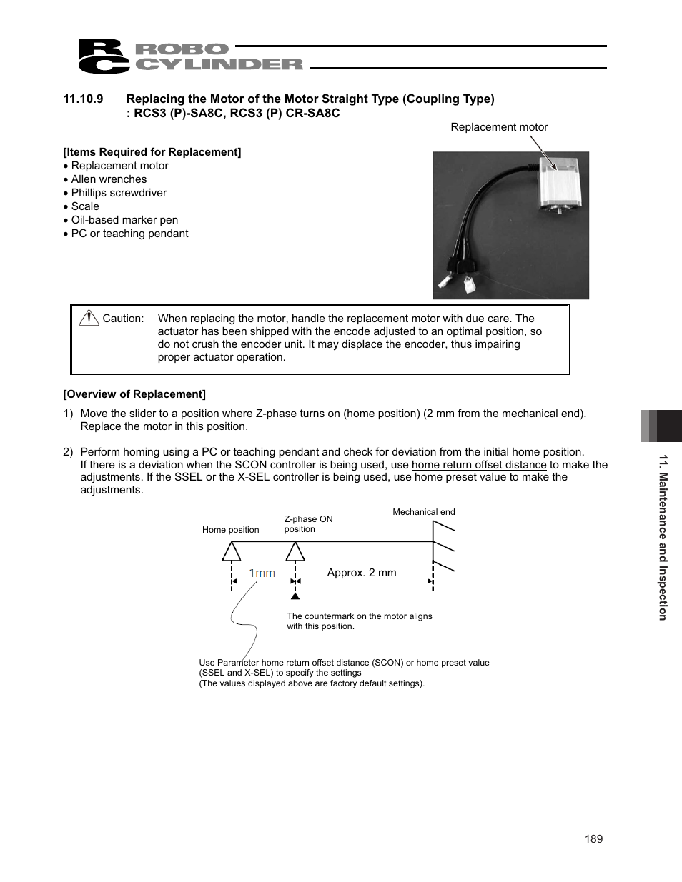 IAI America RCS3PCR-SS8C User Manual | Page 197 / 258