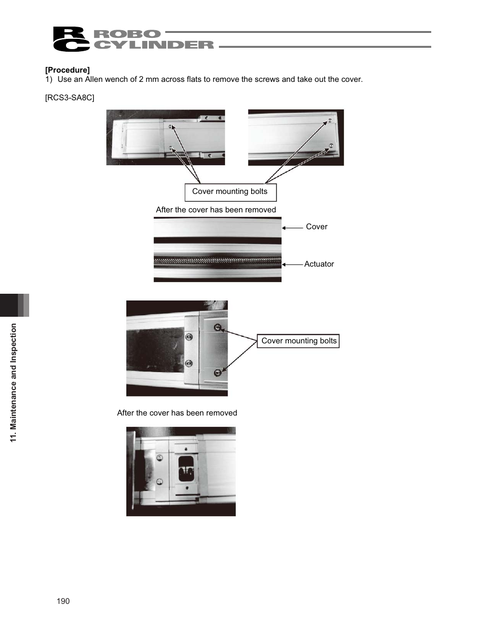 IAI America RCS3PCR-SS8C User Manual | Page 198 / 258