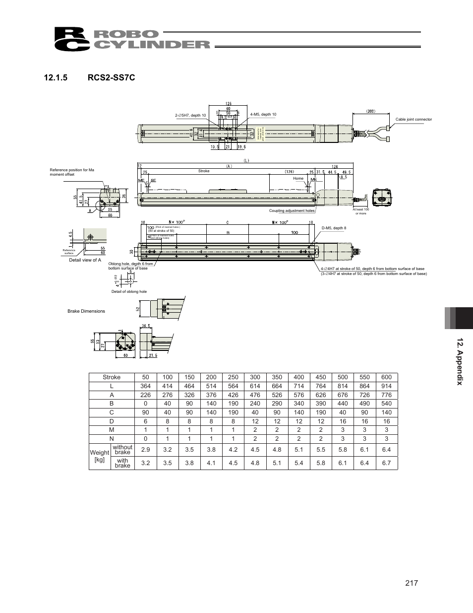 5 rcs2-ss7c | IAI America RCS3PCR-SS8C User Manual | Page 225 / 258