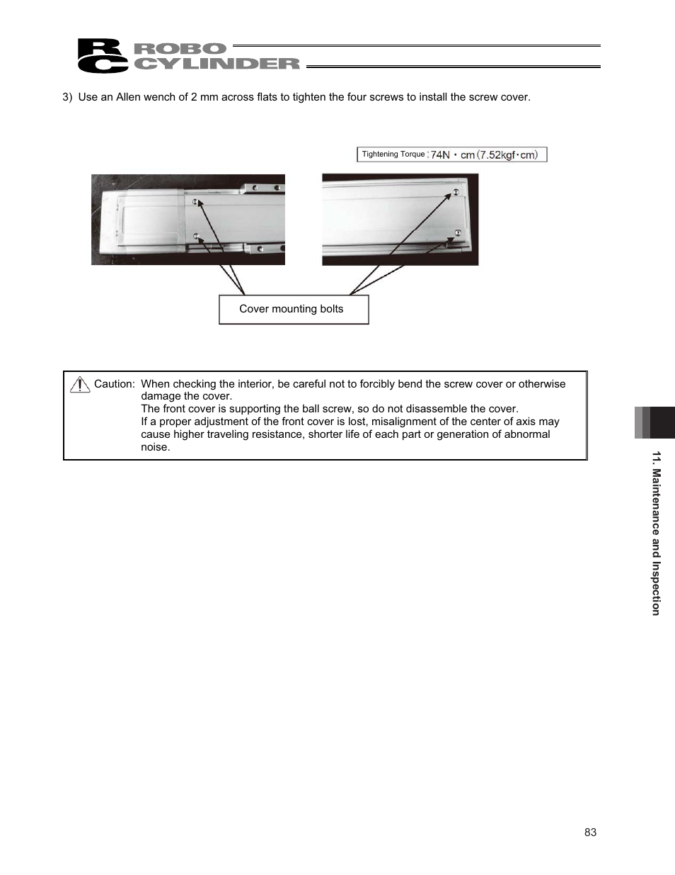 IAI America RCS3PCR-SS8C User Manual | Page 91 / 258