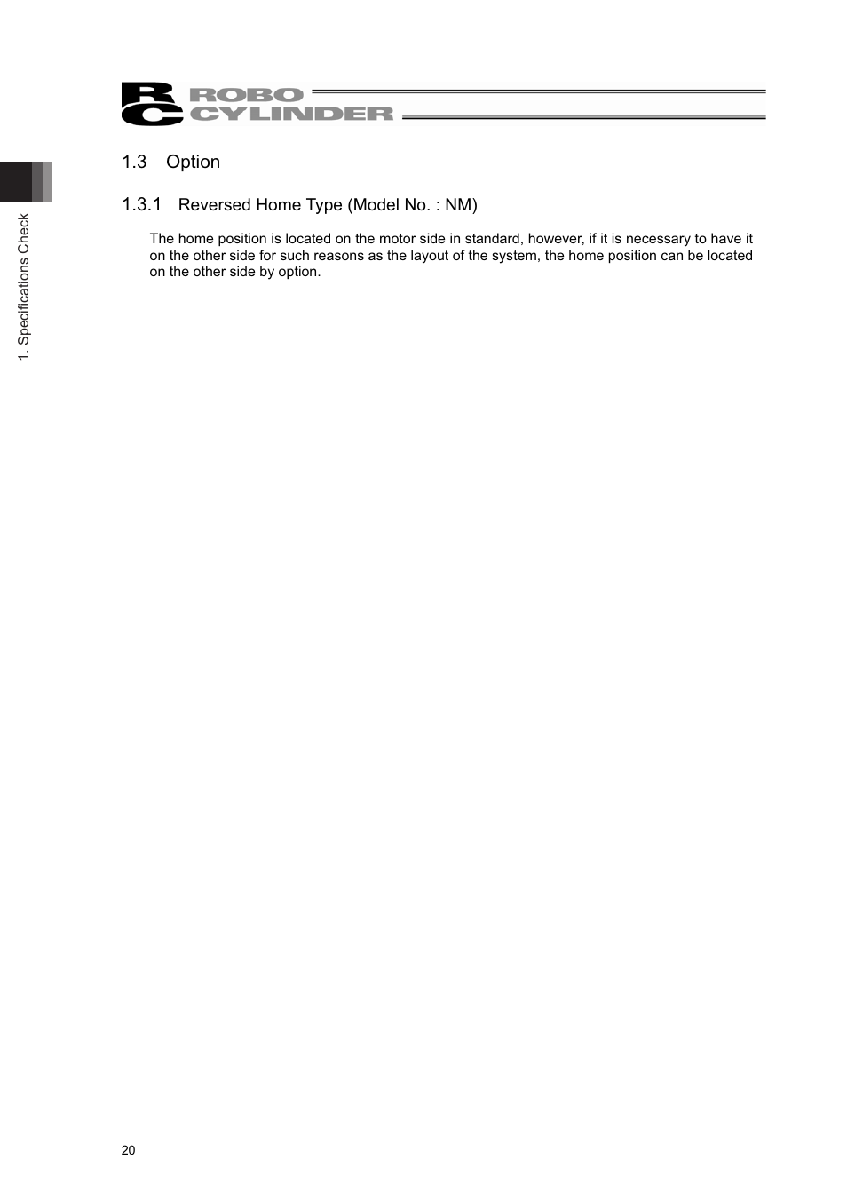 3 option | IAI America RCL-SM6L User Manual | Page 26 / 66