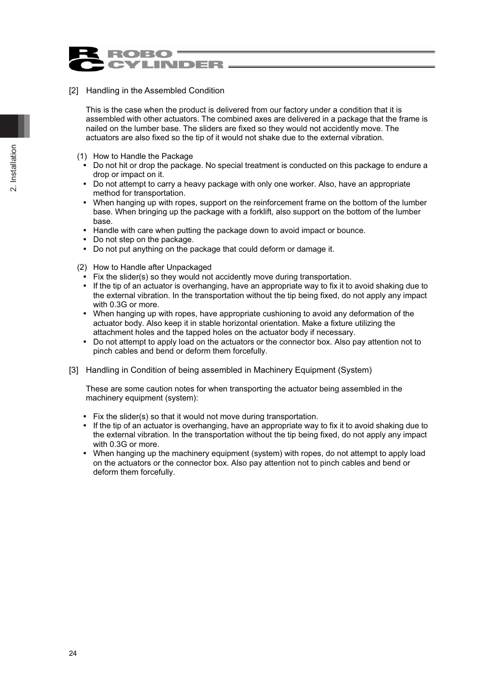 IAI America RCL-SM6L User Manual | Page 30 / 66