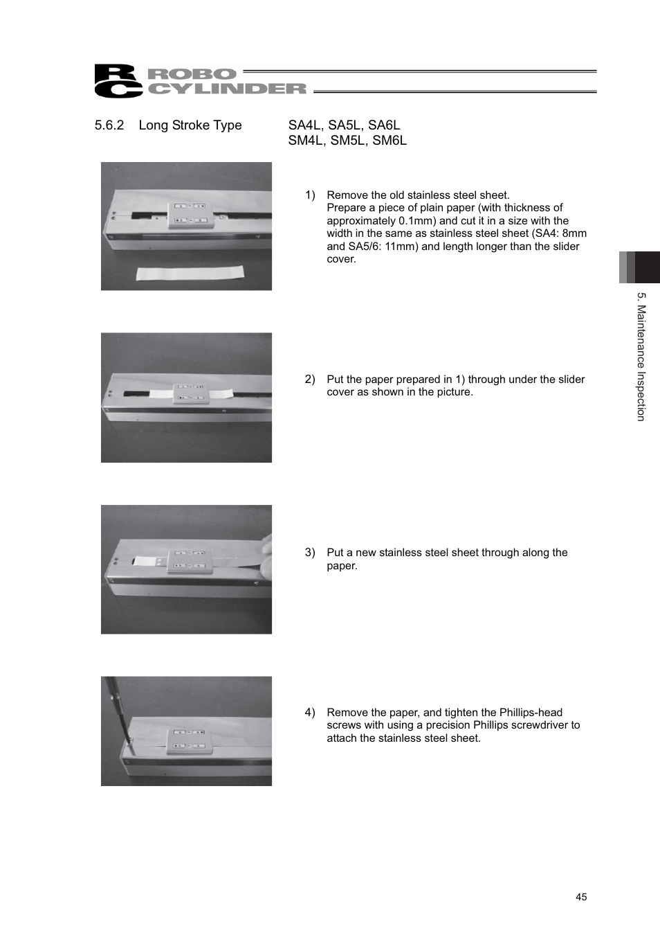 IAI America RCL-SM6L User Manual | Page 51 / 66