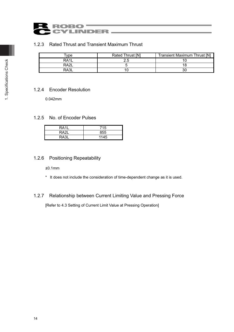 IAI America RCL-RA3L User Manual | Page 20 / 56