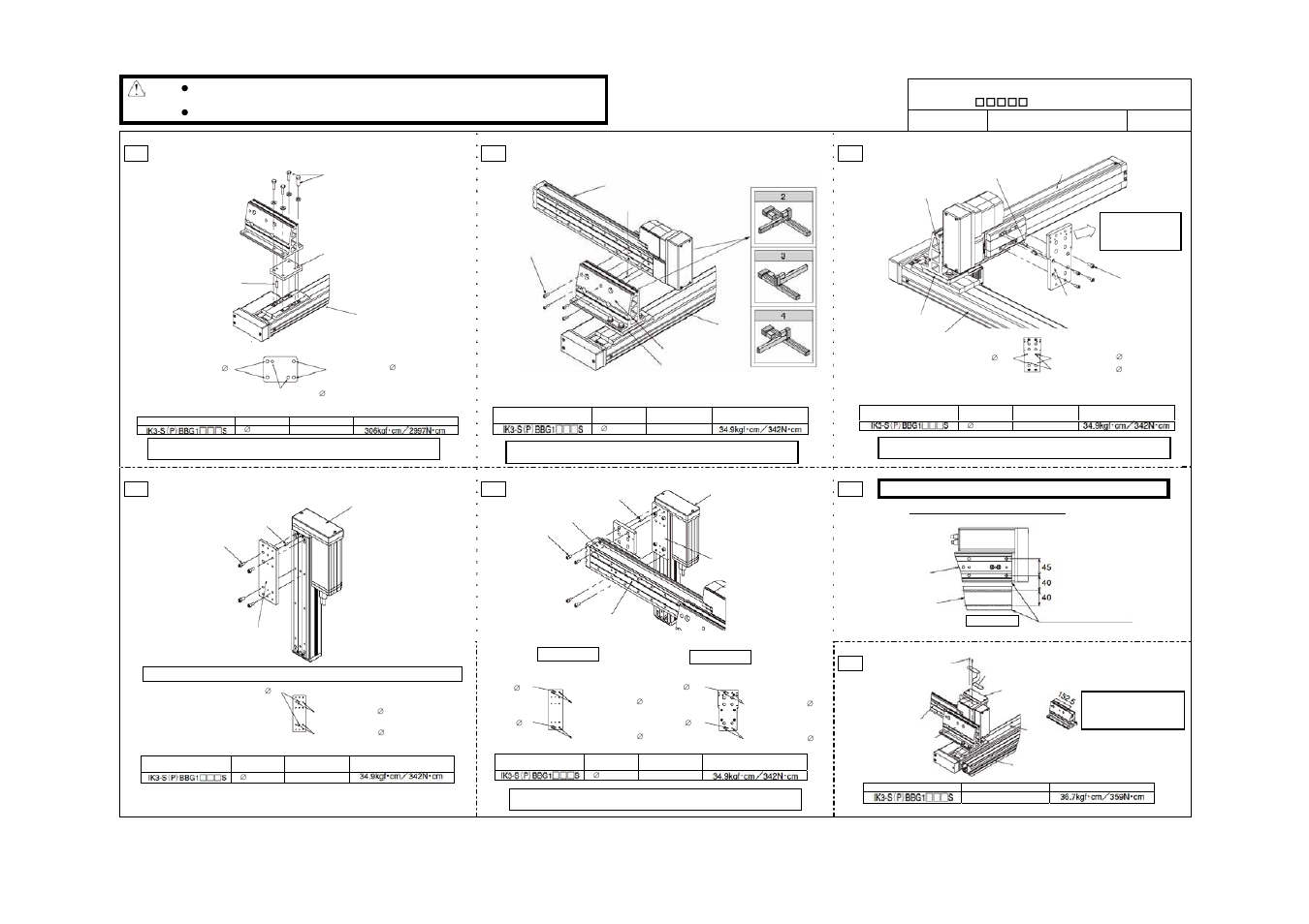 Xyb + base fixed type: single slider type | IAI America IK Series User Manual | Page 11 / 16