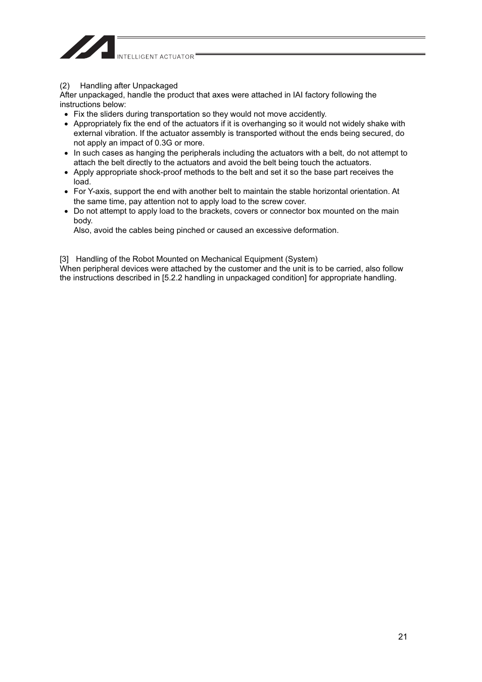 IAI America FS User Manual | Page 27 / 84
