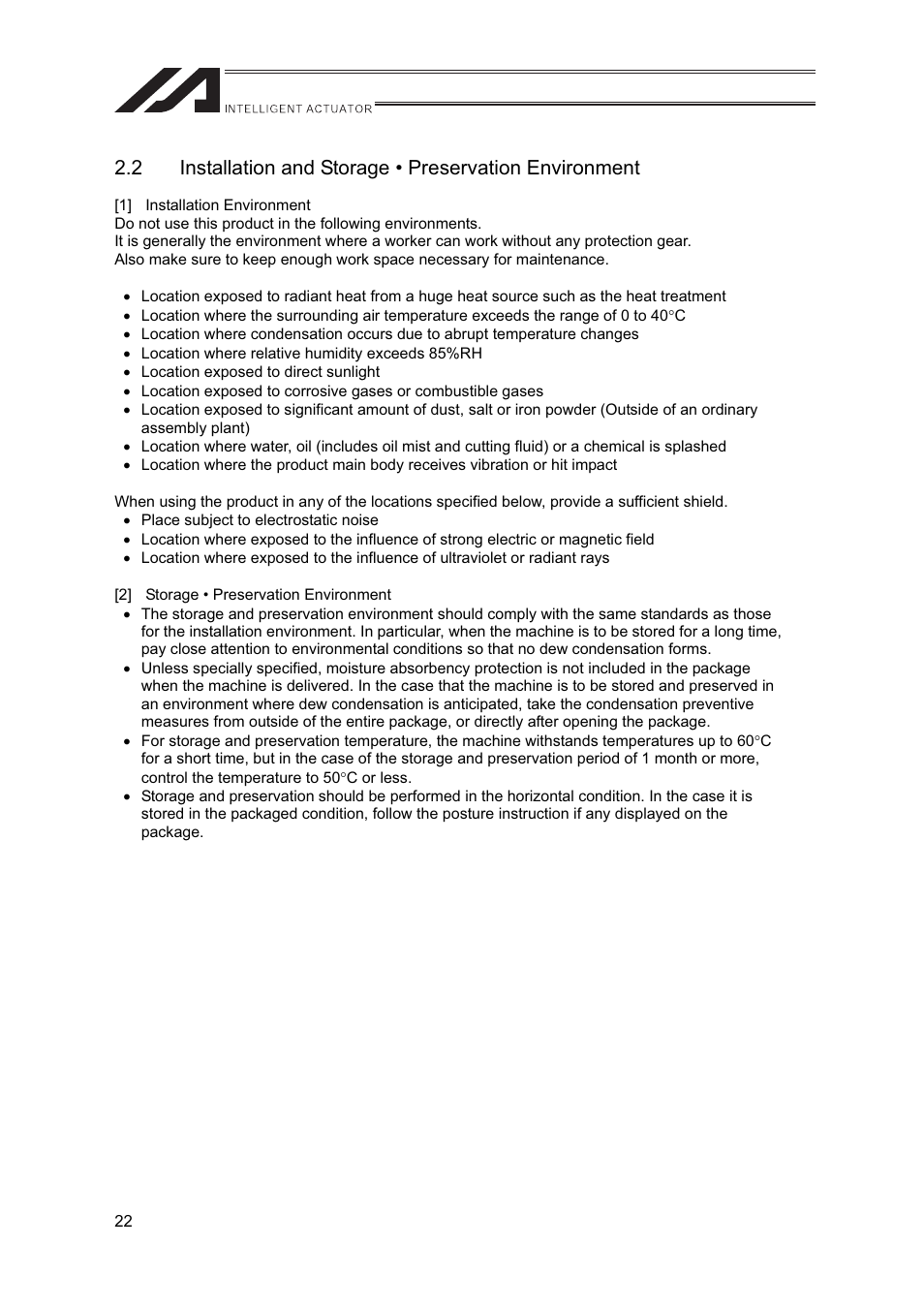 IAI America FS User Manual | Page 28 / 84