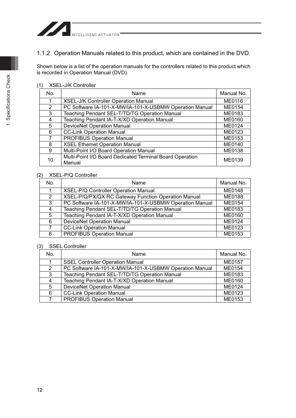 IAI America IF User Manual | Page 18 / 76